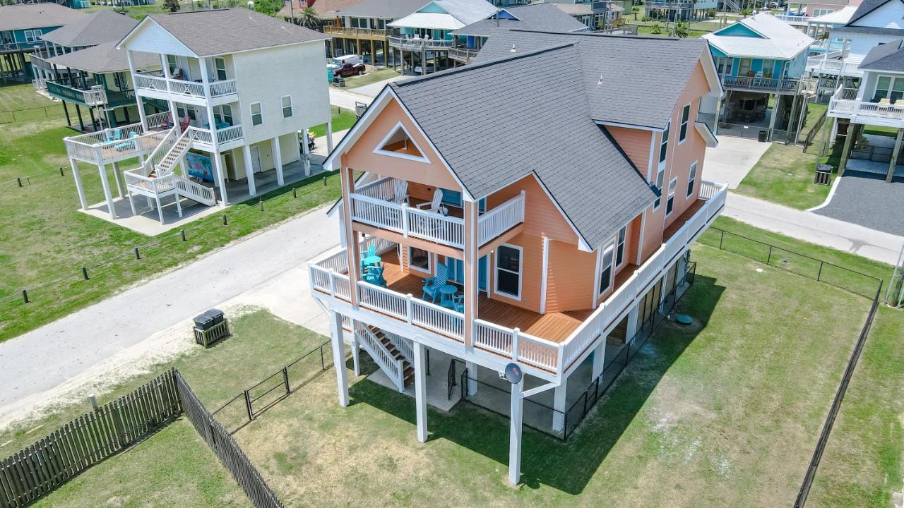 Villa Spring Break Specials! Front Row Views - Tiki Bar - Playground Bolivar Peninsula Exterior foto